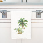 Watercolor Palms - Cotton Tea Towel