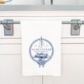 Nautical Rope Framed Sailbot - Custom Cotton Tea Towel