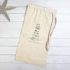 The Merry Lighthouse - Winter Customizable Canvas Wine Bag