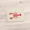 Lobster - Canvas Zipper Pouch