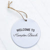 Welcome to Beach Custom - Ornament