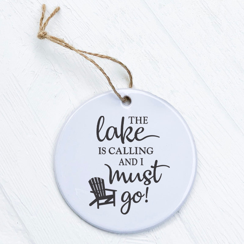 The Lake is Calling - Ornament