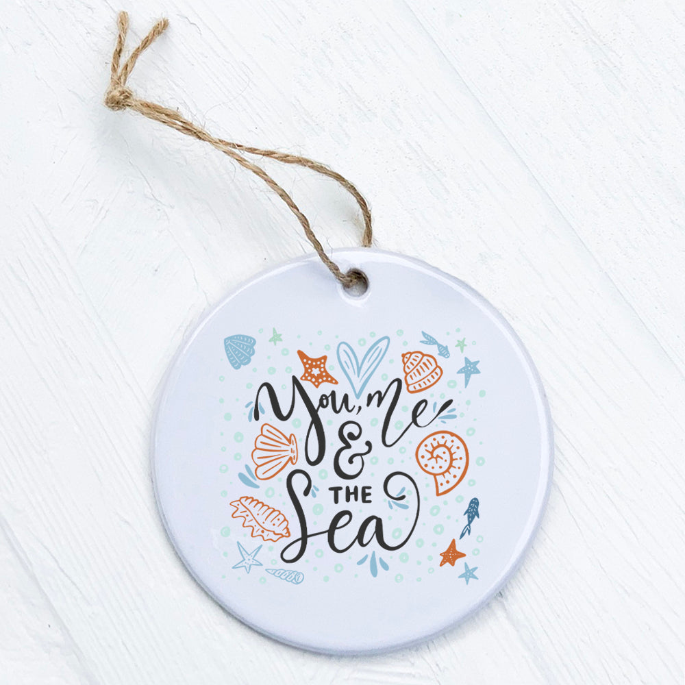 You Me and the Sea - Ornament