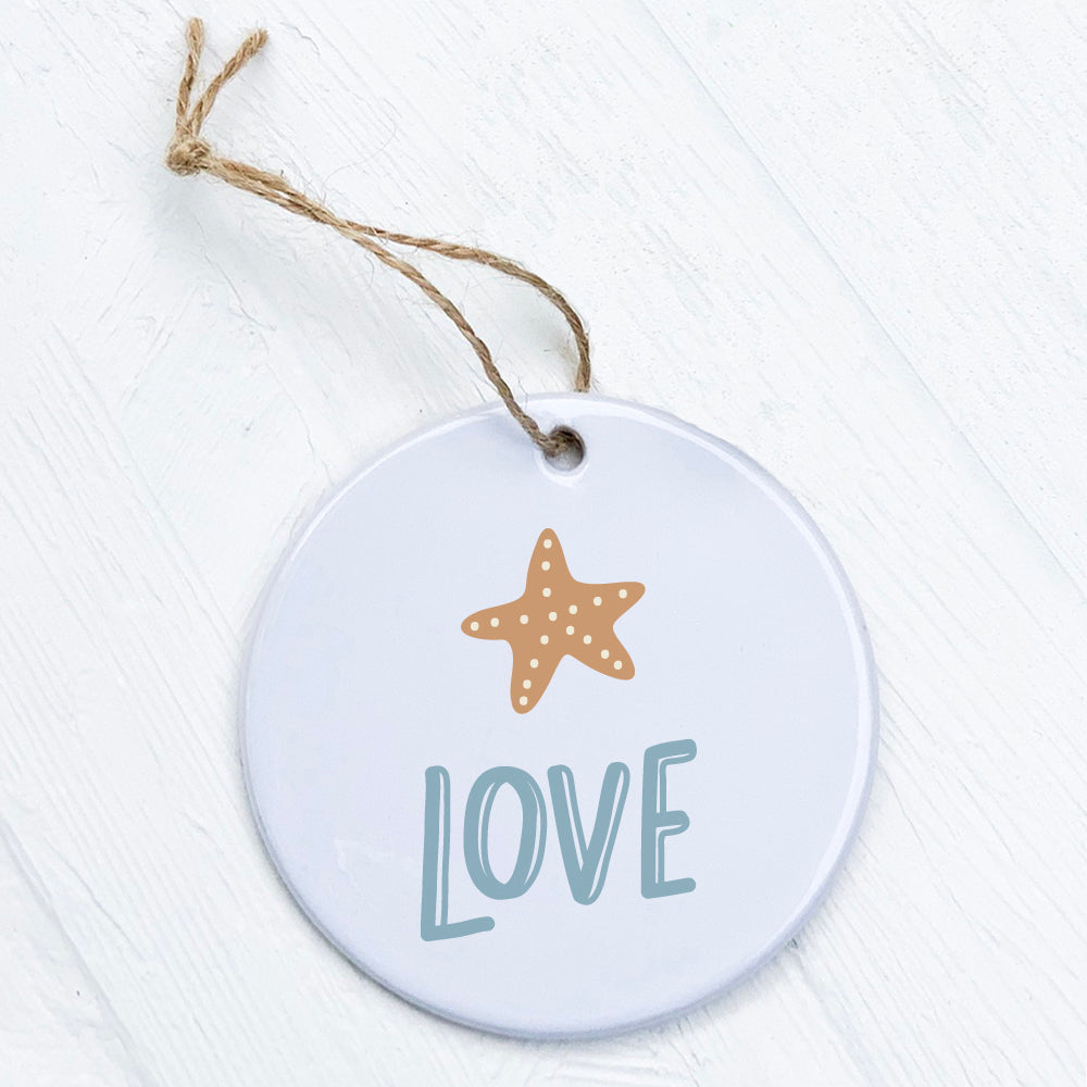 Sea Star Love - Ornament