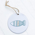 Hand Drawn Fish - Ornament