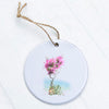 Watercolor Bougainvillea - Ornament