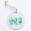 Watercolor Easter Eggs - Ornament