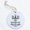 Anchor in Every Storm - Father's Day Ornament