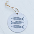 Hand Drawn Sardines - Ornament