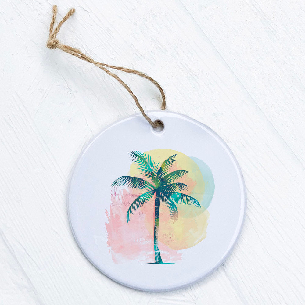 Colorful Palm Tree - Ornament