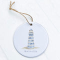 The Merry Lighthouse - Winter Ornament