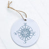 Hand Drawn Compass - Ornament