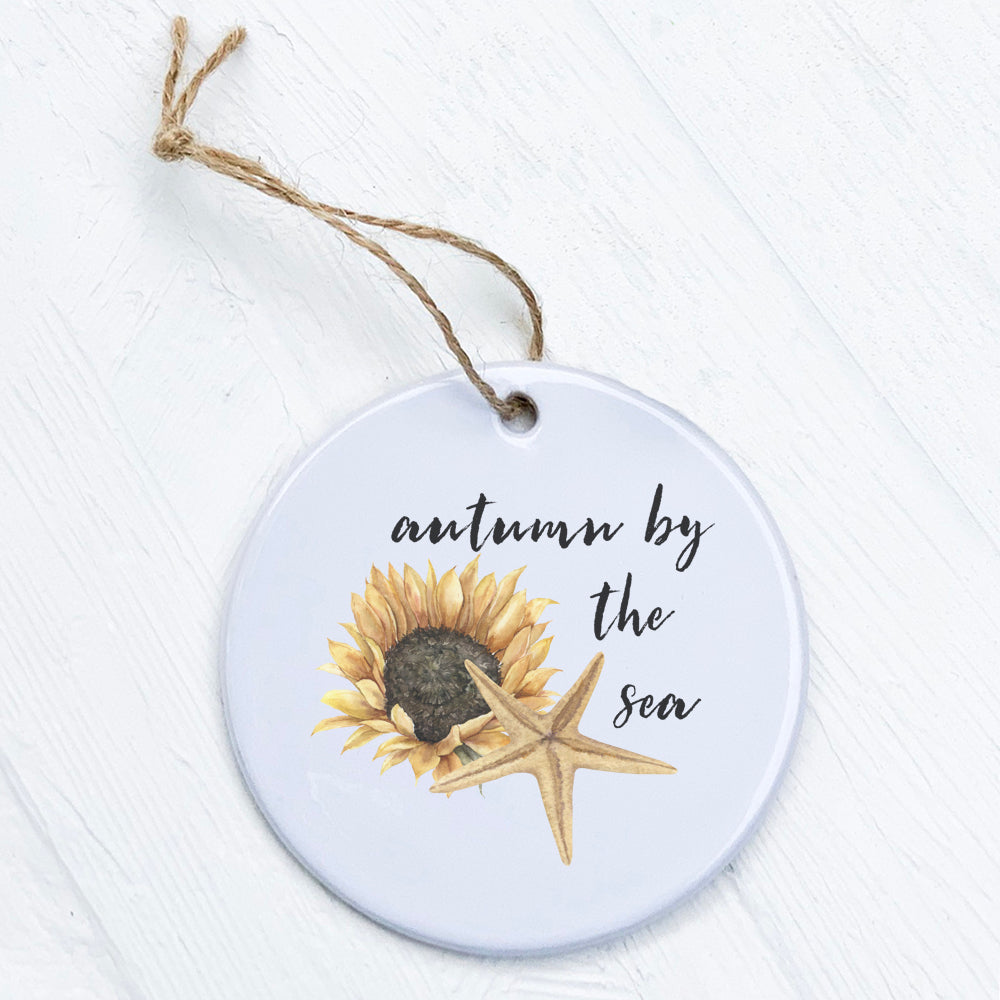 Autumn by the Sea - Ornament