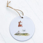 Watercolor Lighthouse - Ornament