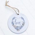 Love Ocean Wreath - Ornament