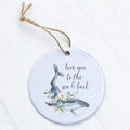 Love Whale - Ornament