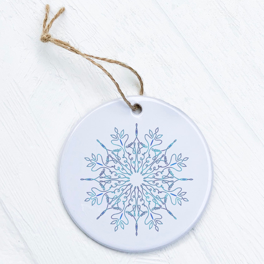 Gradient Snowflake - Ornament