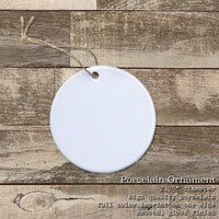 Lake House Coordinates - Ornament