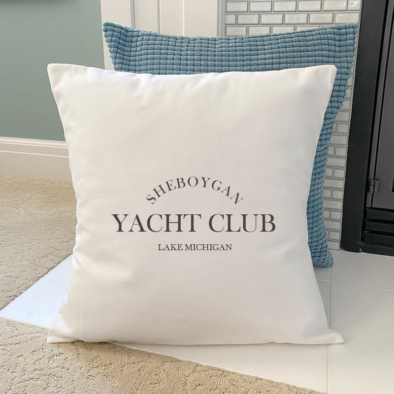 Yacht Club Custom - Square Canvas Pillow