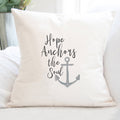 Hope Anchors the Soul - Square Canvas Pillow