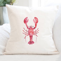 Lobster - Customizable Square Canvas Pillow