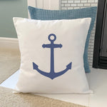 Fisherman's Anchor - Square Canvas Pillow