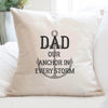 Anchor in Every Storm - Father's Day Square Canvas Pillow