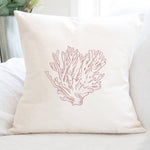 Red Coral - Square Canvas Pillow