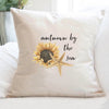 Autumn by the Sea - Square Canvas Pillow