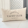 Yacht Club Custom - Rectangular Canvas Pillow