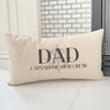 Captain of our Crew - Father's Day Rectangular Canvas Pillow