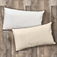 Life is Better at the Beach (Script Overlay) - Rectangular Canvas Pillow