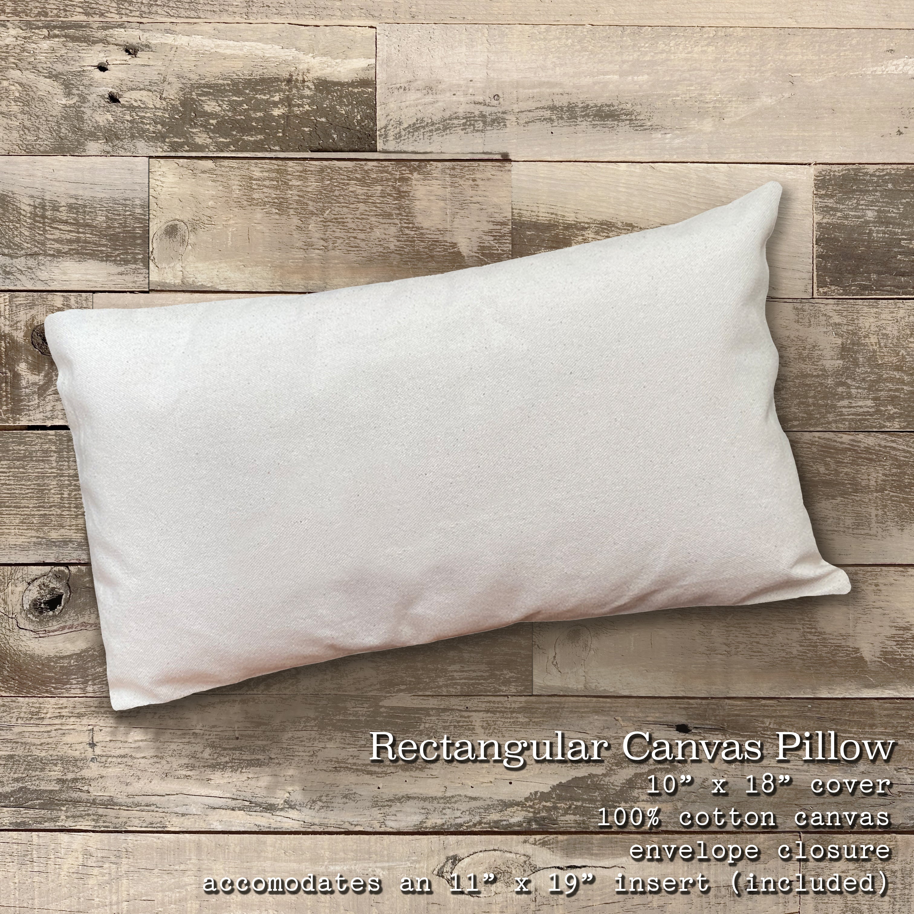 Watercolor Easter Eggs - Rectangular Canvas Pillow