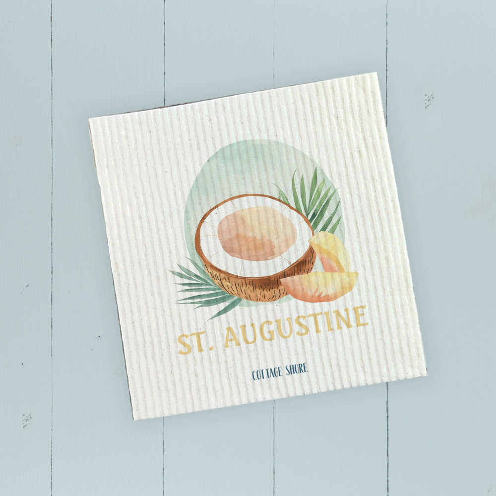 Coconut - Custom Swedish Dish Cloth