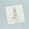 The Merry Lighthouse - Winter Customizable Swedish Dish Cloth