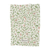 Christmas Botanicals - Custom Waffle Weave Towel