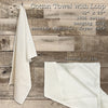 Shells of Glory - Patriotic Cotton Tea Towel