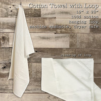 Shells of Glory - Patriotic Cotton Tea Towel