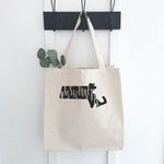State Art (State Name) - Canvas Tote Bag