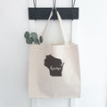 State Art (Home) - Custom Canvas Tote Bag