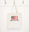 God Bless America Flag - Canvas Tote Bag