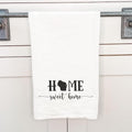 Home Sweet Home (with State) - Custom Cotton Tea Towel