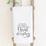 I Can Do All Things - Cotton Tea Towel
