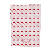 Cherry Bows - Custom Waffle Weave Towel