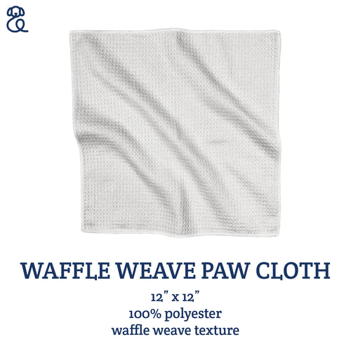 Location Pup - Custom Waffle Weave Washcloth