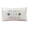 How Sweet It Is (Paw) - Rectangular Canvas Pillow