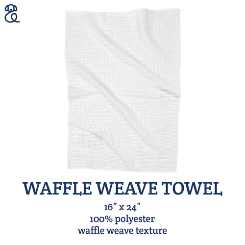 Location Pup - Custom Waffle Weave Towel
