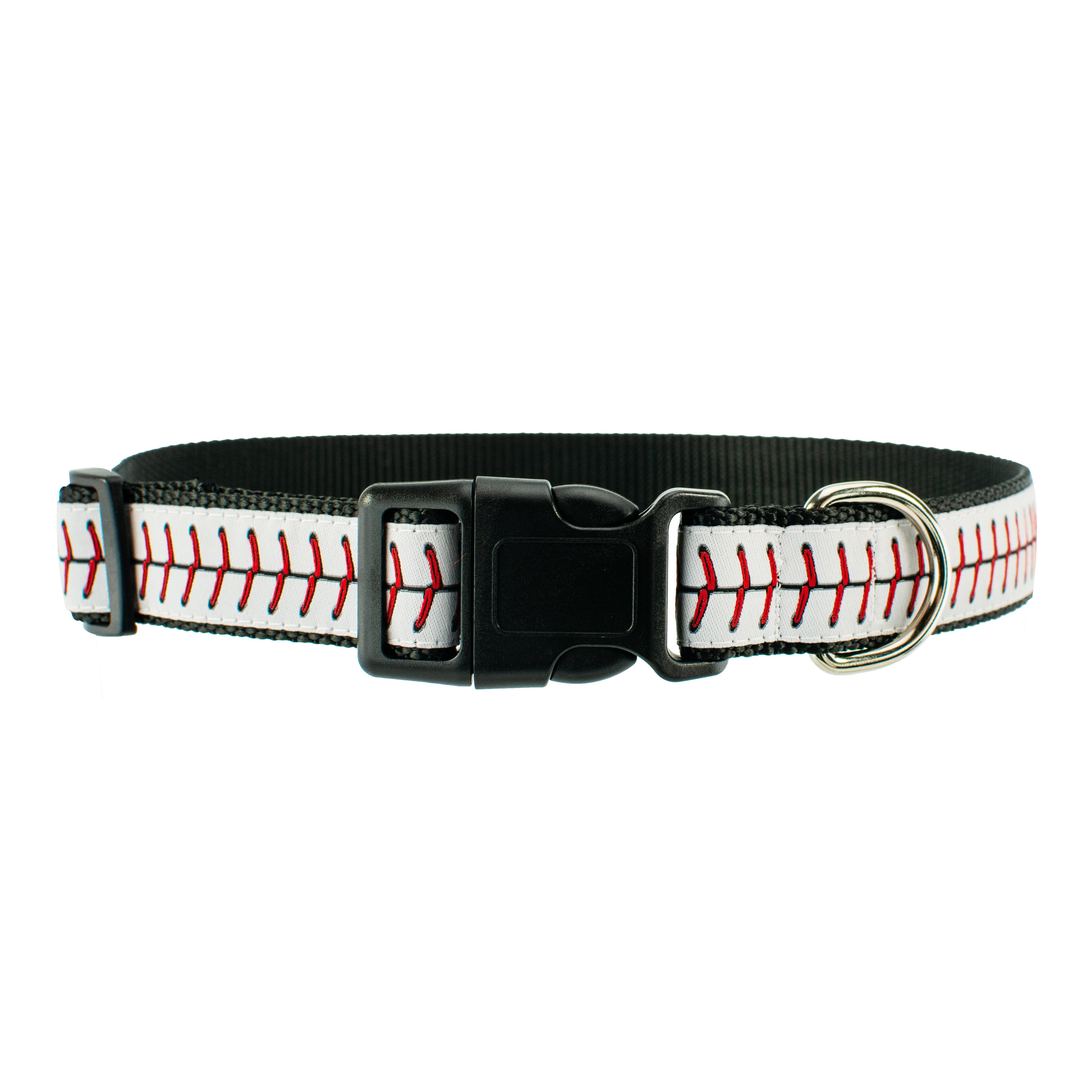Baseball Laces - Dog Collar