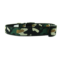 Green Camo  - Dog Collar