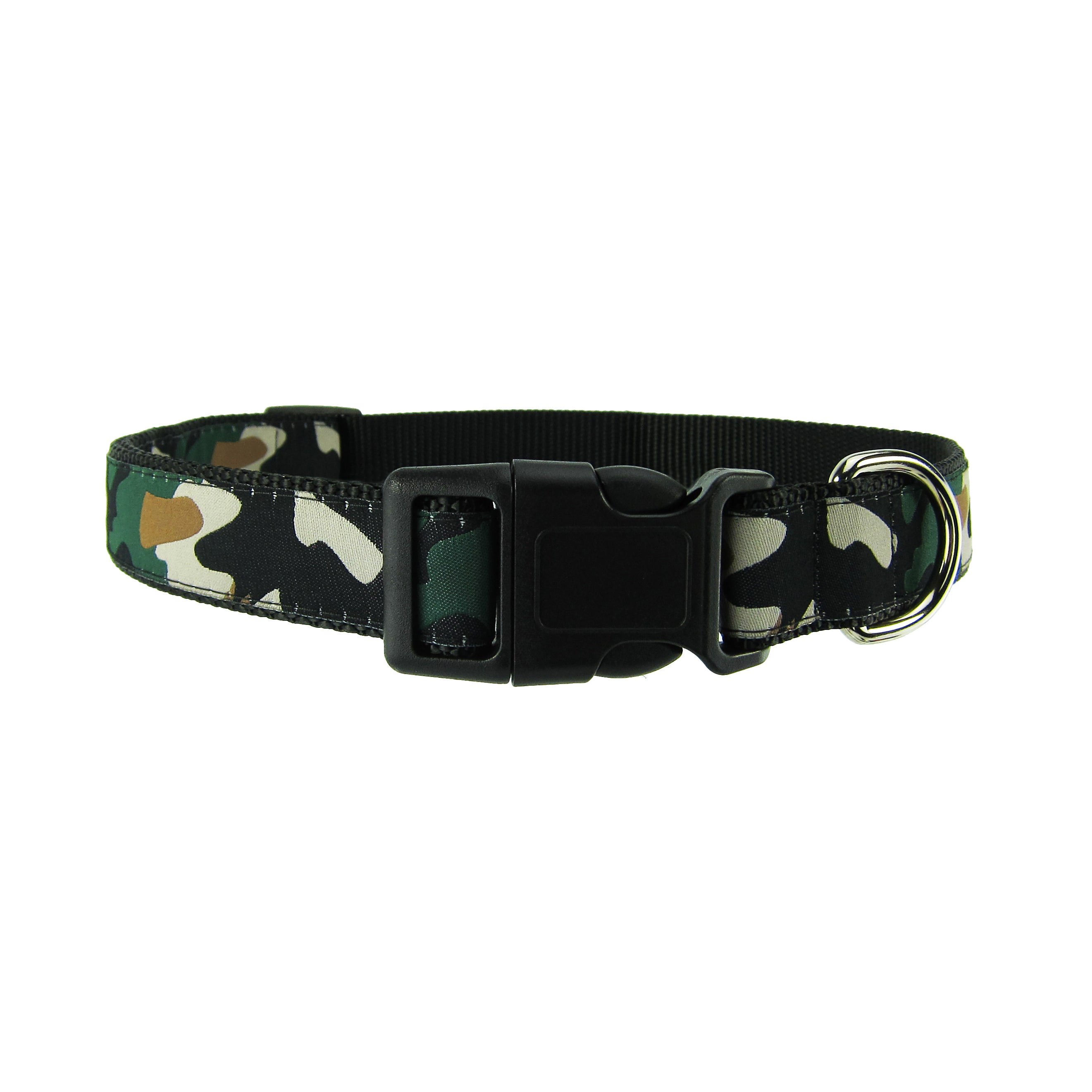 Green Camo  - Dog Collar